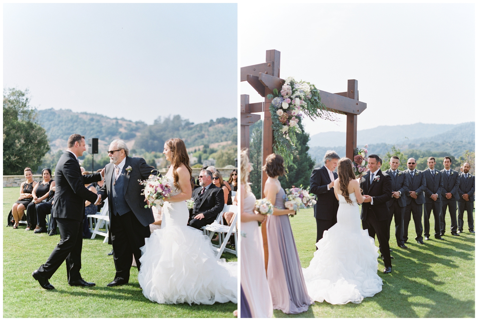 CASSIE VALENTE PHOTOGRAPHY | REBECCA + CHARLIE | PEACOCK GAP CLUBHOUSE GOLF COURSE SAN RAFAEL WEDDING